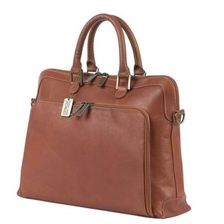 CLAIRE CHASE Charlotte Briefcases, Rustic Brown 600004991950